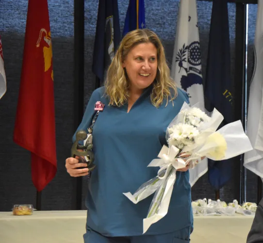 Martin receives DAISY award for providing compassionate care to IVH residents